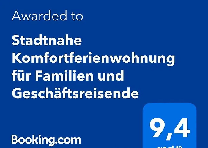 Stadtnahe Komfortferienwohnung Fuer Familien Und Geschaeftsreisende アパート *